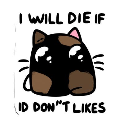 a cat that will die if we don’t get 10 likes