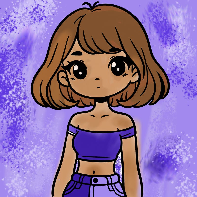 girl in a cute crop top