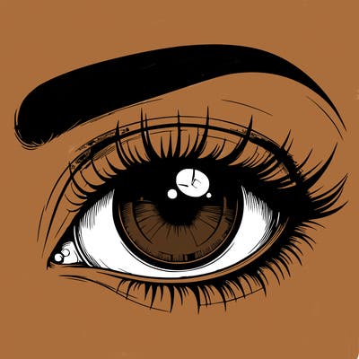 realistic eye