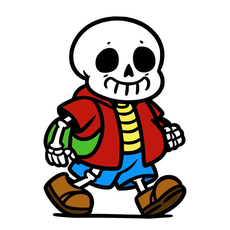 sans the skeleton
