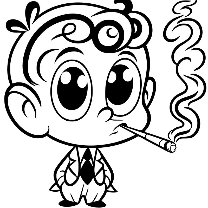 bettyboop smoking