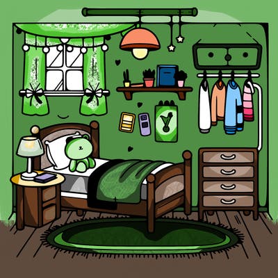 cute bedroom