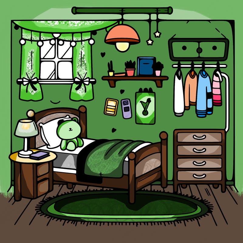 cute bedroom
