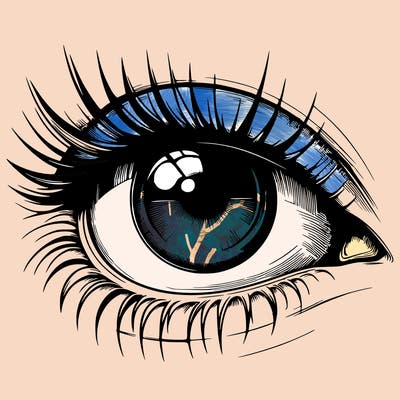 realistic eye