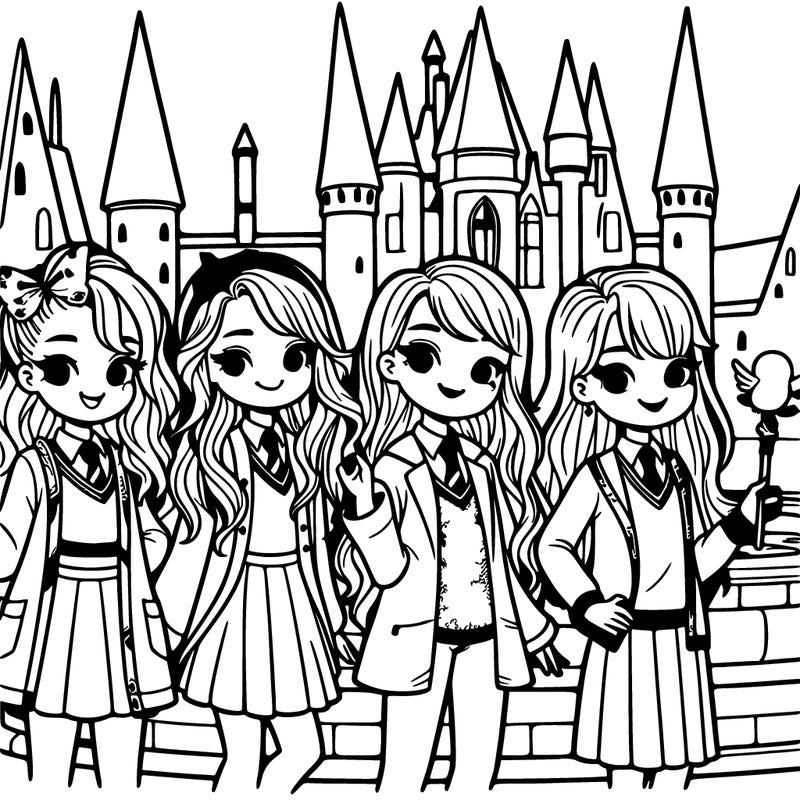 girls at hogwarts