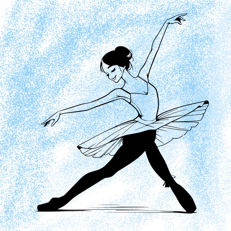 ballerina realistic aesthetic