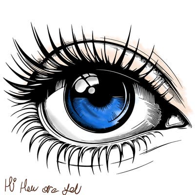 realistic eye