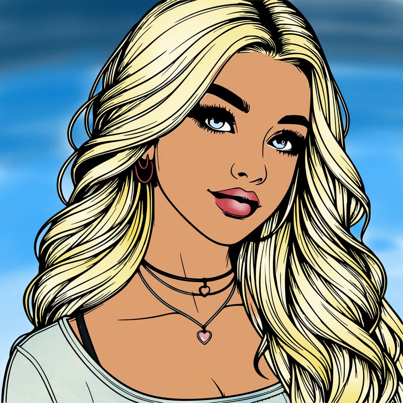 detailed realistic girl