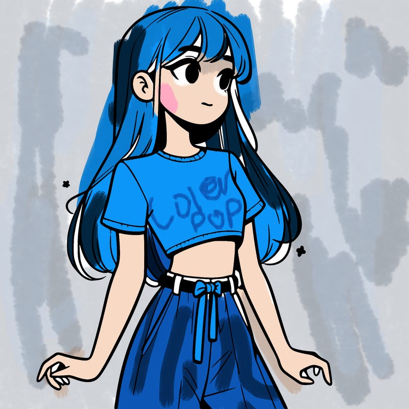 girl in a cute crop top