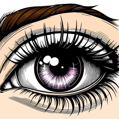 realistic eye