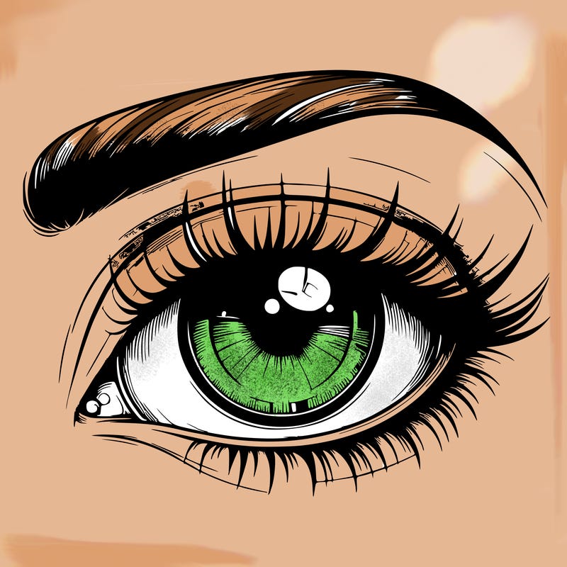 realistic eye