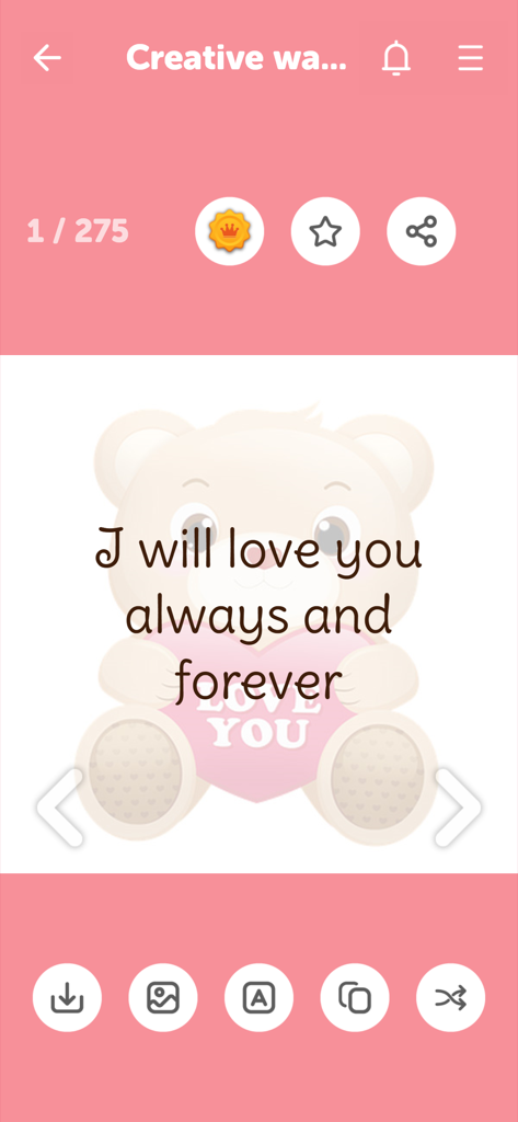 Love Messages - Quotes - A romantic love message featuring a cute teddy bear holding a heart with the text I will love you always and forever