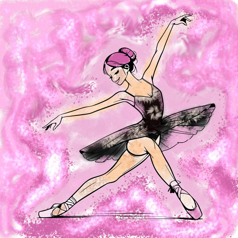 ballerina realistic aesthetic