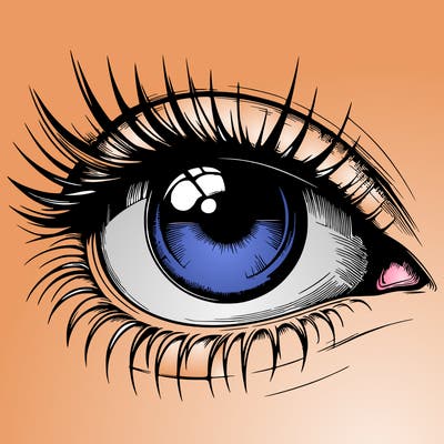 realistic eye