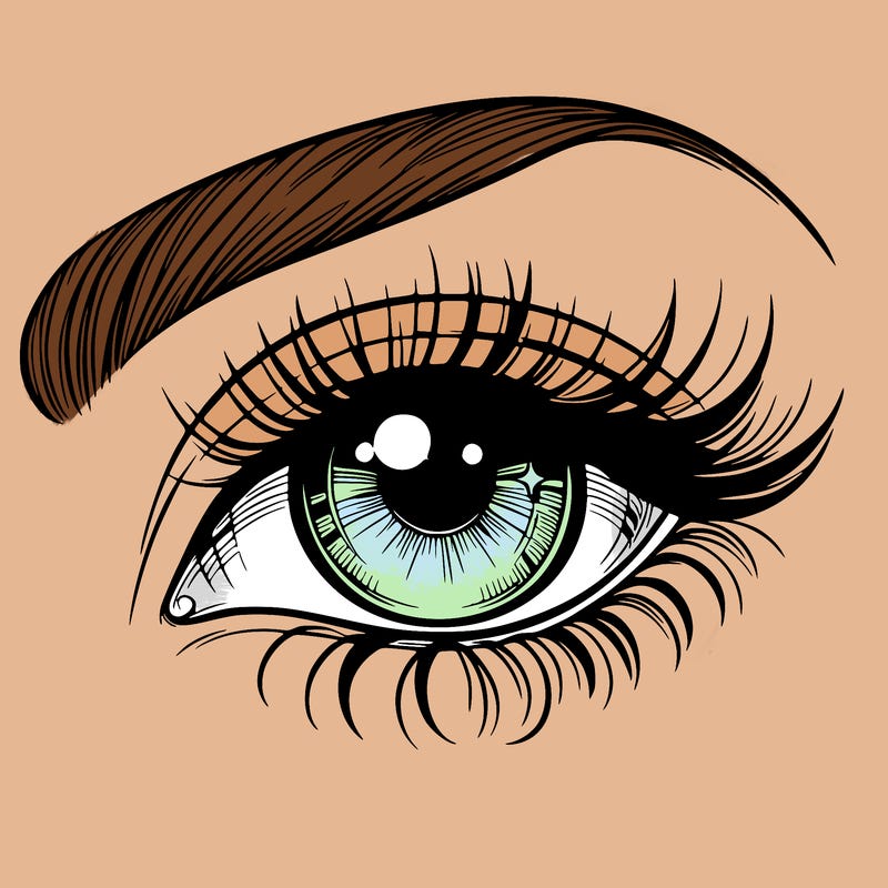 a beautiful eye