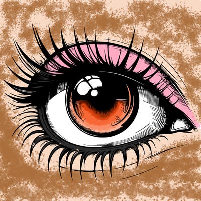 realistic eye