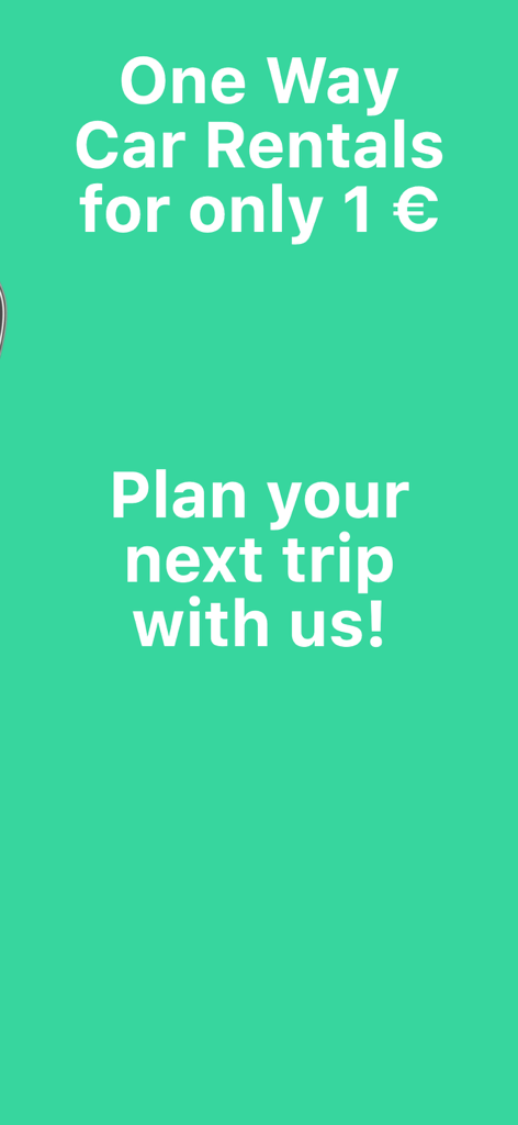 Werbeaktion für Einweg-Autovermietungen für einen Euro in der Movacar-App