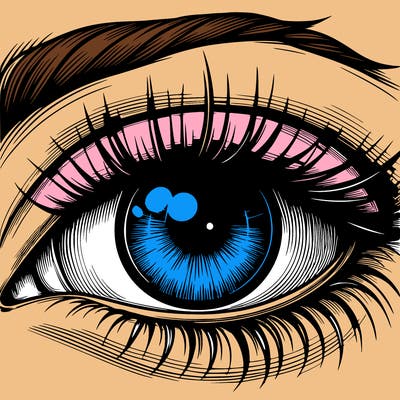 realistic eye