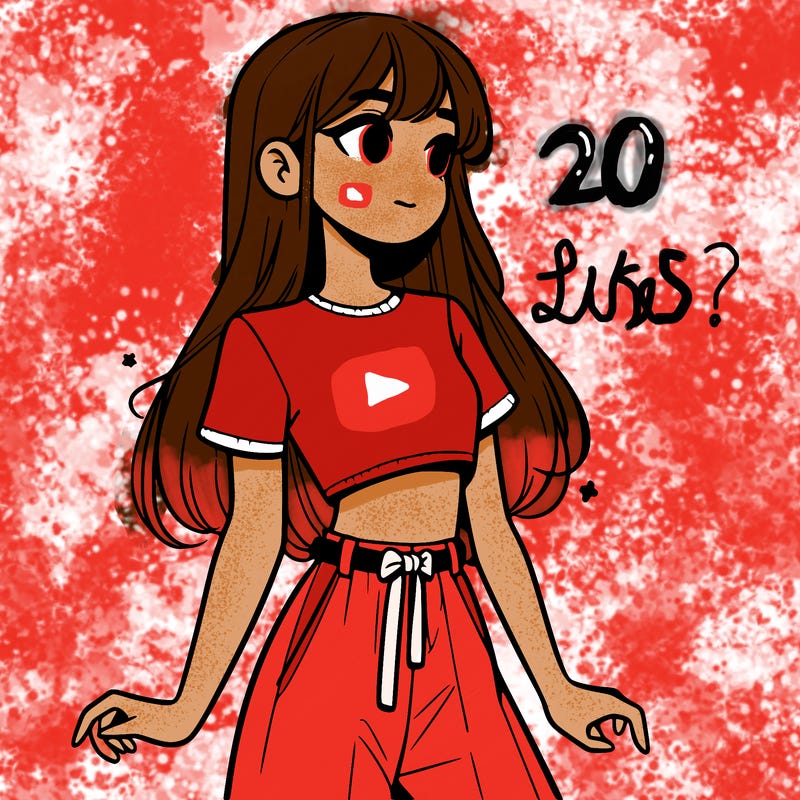 girl in a cute crop top