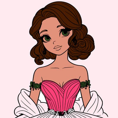 a pretty elegant lady