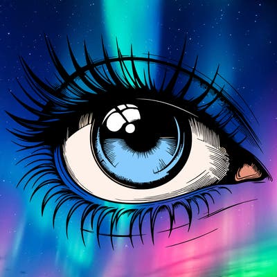 realistic eye