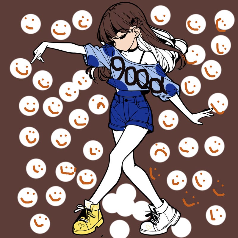 realistic girl danceing