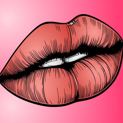 realistic lips