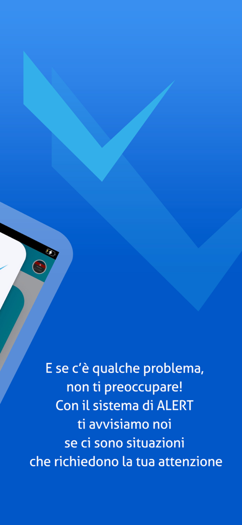 Tieni il Conto - Recurso de notificação de alerta no aplicativo de faturamento Tieni il Conto