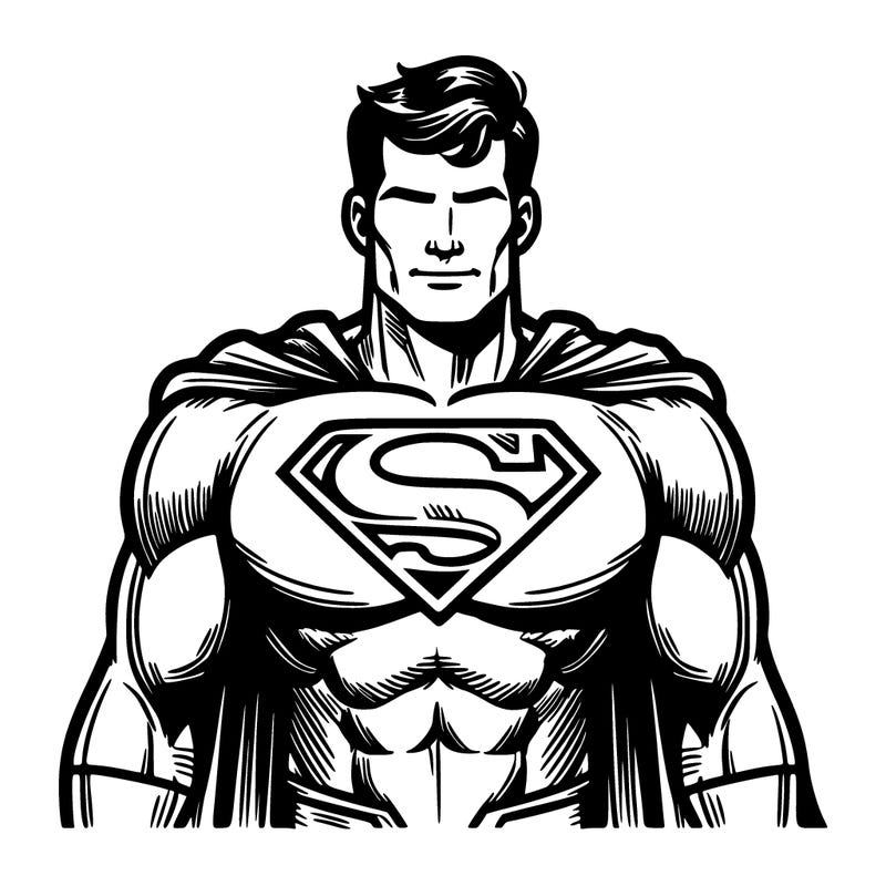 realistic superman
