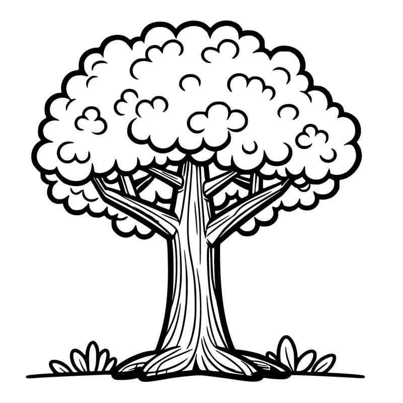 tree cartoon
