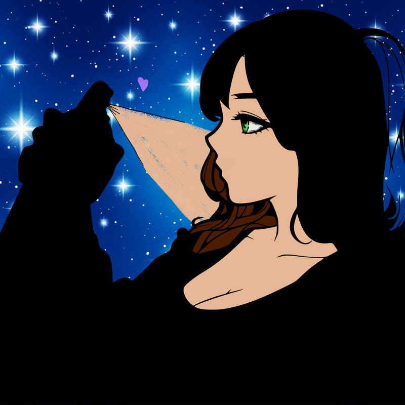 a realistic girl spray, painting