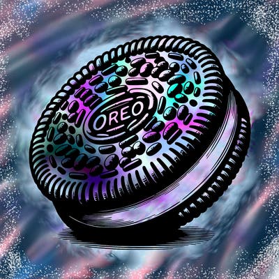 realistic oreo
