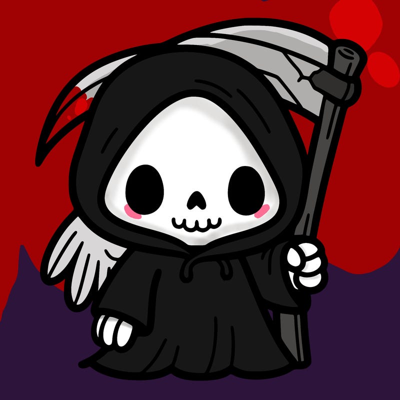 grim reaper cute