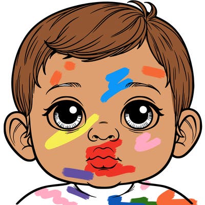 realistic baby
