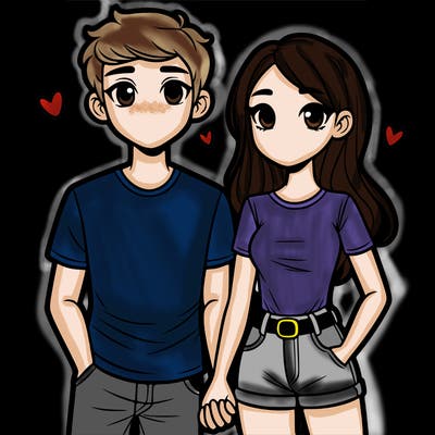 boyfriend and girlfriend