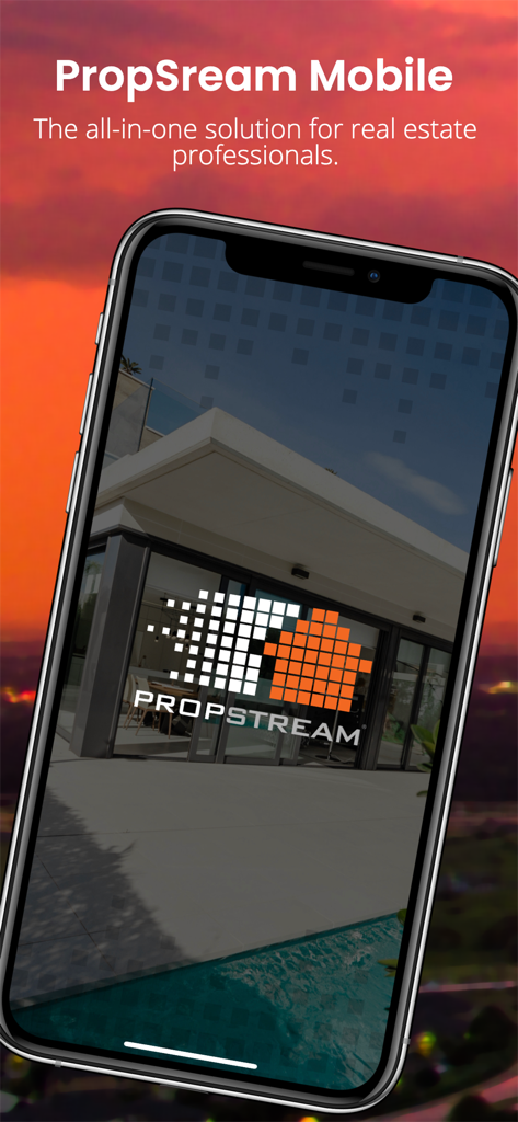 PropStream - PropStream Mobile app splash screen for real estate professionals
