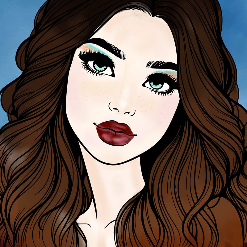 beautiful realistic girl