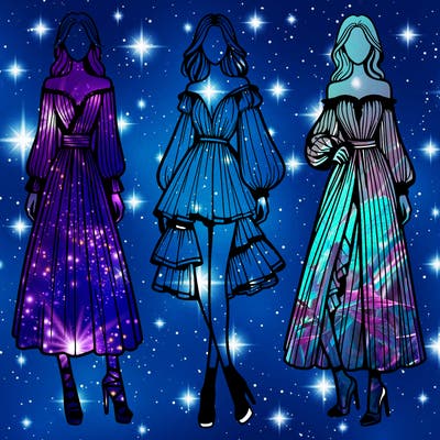 fashion models dresses