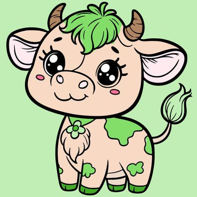 cute cow