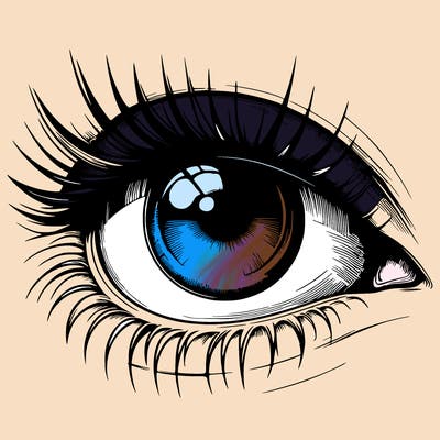 realistic eye