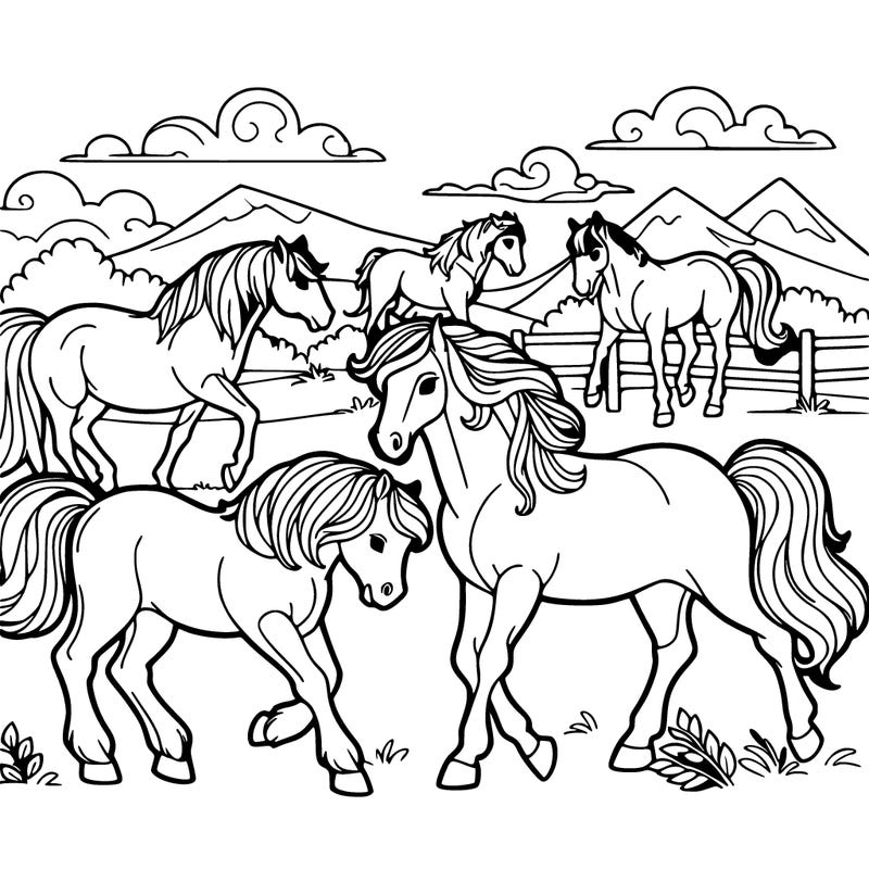 horses