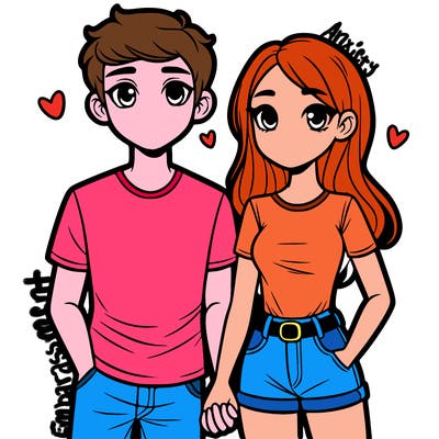 boyfriend and girlfriend