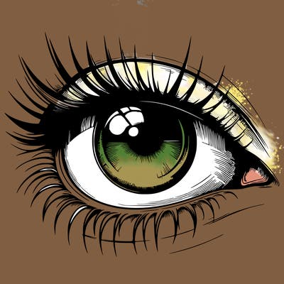 realistic eye