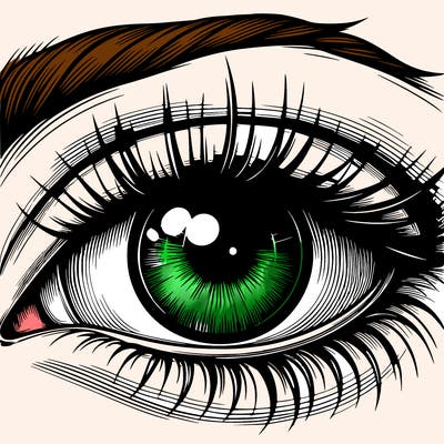 realistic eye