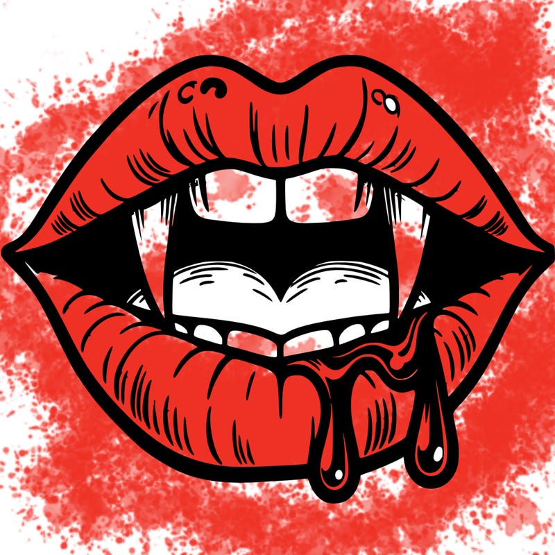 juicy vampire lips
