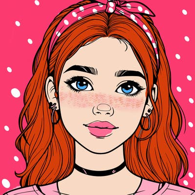 realistic teenage girl