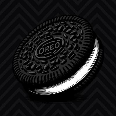 realistic oreo