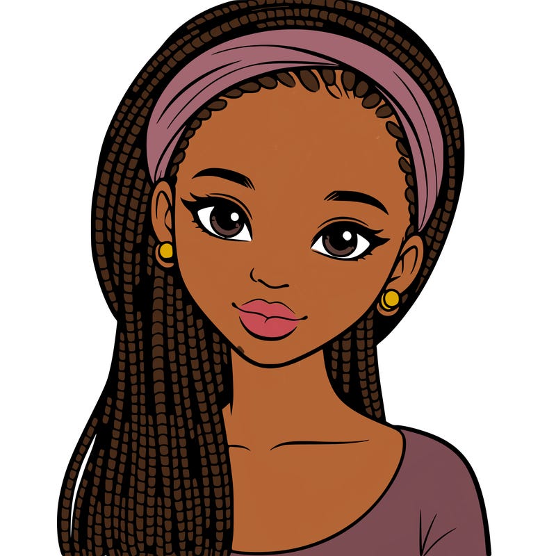 beautiful senegalese teenage girl