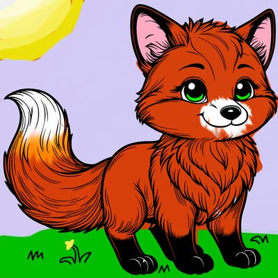 realistic fox