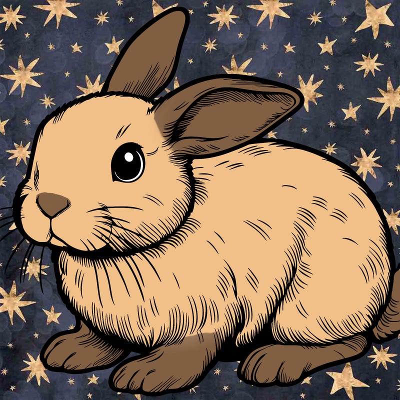 realistic bunny